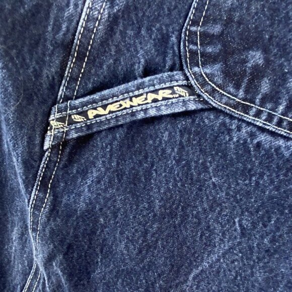 Hedz Up Jeans Avewear Mens Carpenter 44x34 Real 40x32.5 Baggy Loose Hip Hop 90’s - Picture 6 of 16